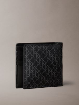 Мужские кошельки Calvin Klein Emblem Bifold Wallet with Card Case — фото 2