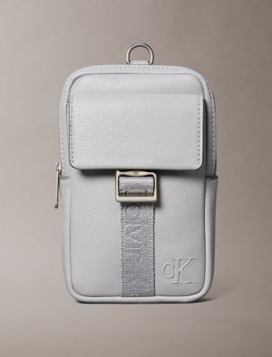 Cargo Phone Crossbody Bag, Formal Grey