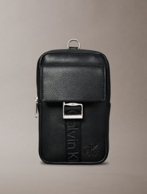 Cargo Phone Crossbody Bag, Black/Desert Taupe