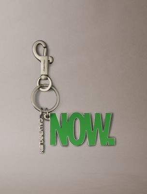 Bold Graphic Key Fob, Green