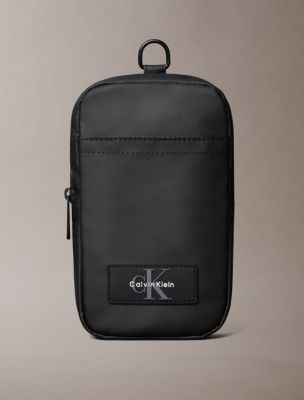 Utility Phone Crossbody Bag, Black