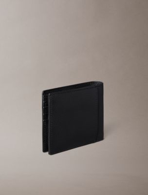 Мужские кошельки Calvin Klein Foil Embossed Logo Bifold Wallet with Coin Pouch — фото 2