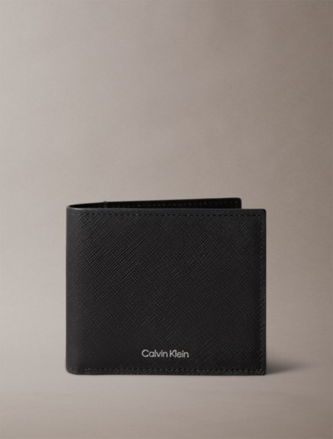 Мужские кошельки Calvin Klein Refined Saffiano Bifold Wallet