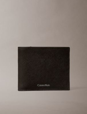 Refined Saffiano Bifold Wallet , Ck Dark Brown