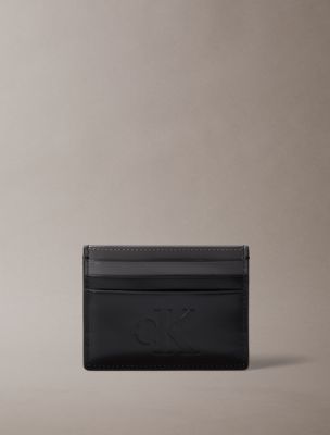Embossed Monologo Card Case