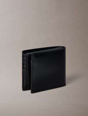 Мужские кошельки Calvin Klein Raised Logo Bifold Wallet with Card Case — фото 2