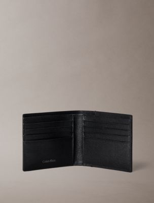 Мужские кошельки Calvin Klein Emblem Logo Bifold Wallet — фото 2