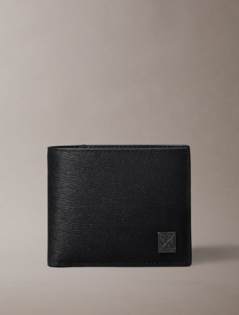 Мужские кошельки Calvin Klein Emblem Logo Bifold Wallet