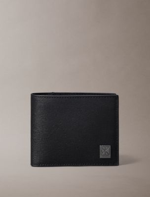 Emblem Logo Bifold Wallet with Coin Pouch