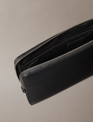 Мужские аксессуары Calvin Klein Emblem Logo Laptop Sleeve, цвет: Чёрный — фото 3