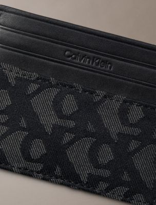 Женские кошельки Calvin Klein Allover Monogram Card Case — фото 3