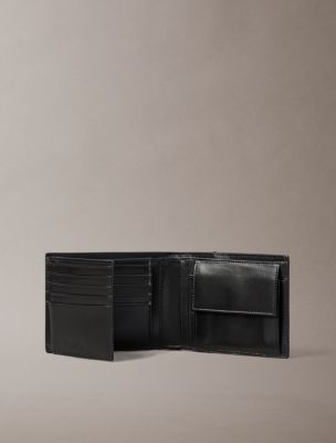 Мужские кошельки Calvin Klein Raised Logo Trifold Wallet — фото 3