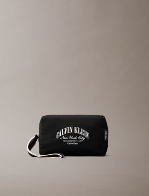 Logo Graphic Pouch, Black