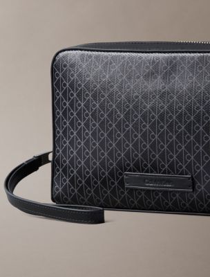 Мужские сумки Calvin Klein Allover Emblem Logo Pouch — фото 4