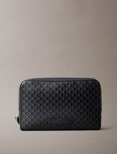Мужские сумки Calvin Klein Allover Emblem Logo Pouch
