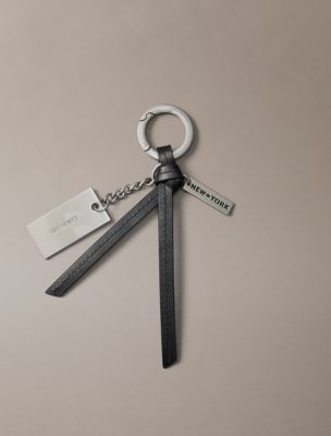 Мужские аксессуары Calvin Klein Script Logo Key Fob — фото 2