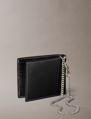 Мужские кошельки Calvin Klein Bold Pebble Chain Wallet — фото 2