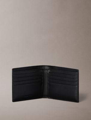 Мужской кошелёк Calvin Klein Hardware Logo Wallet, цвет: Чёрный — фото 2