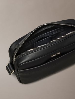 Мужская сумка Calvin Klein Raised Logo Pouch, цвет: Чёрный — фото 2