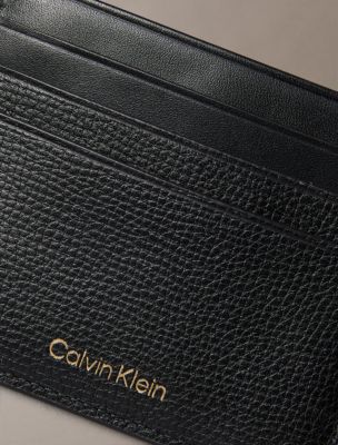Мужские кошельки Calvin Klein Leather Classic Card Case — фото 2