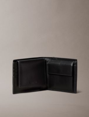 Мужские кошельки Calvin Klein Textured Monogram ID Wallet — фото 3