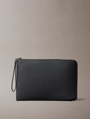 Мужская сумка Calvin Klein Monogram Pouch, цвет: Чёрный