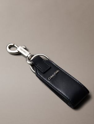 Мужской брелок Calvin Klein Hardware Logo Coin Wallet & Key Fob, цвет: Чёрный — фото 3