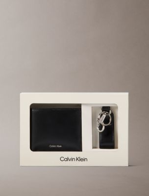 Hardware Logo Coin Wallet & Key Fob, Black