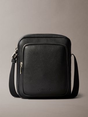 Micro Pebble Reporter Bag, Black