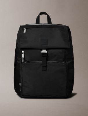 Utility Flap Backpack, Black
