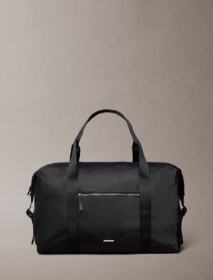 Nylon Weekender Bag, Black