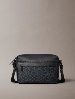 Pebbled Monogram Camera Bag