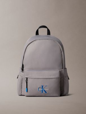 Nylon Monologo Round Backpack, Cloudburst