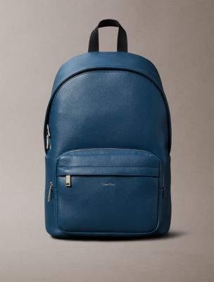 Raised Logo Round Backpack, Moonlit Ocean