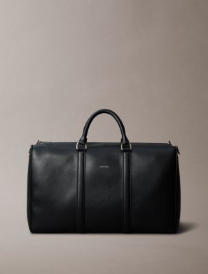 Micro Pebble Duffle Bag, Black
