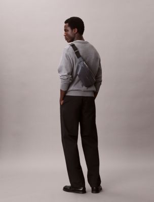 Мужские аксессуары Calvin Klein Raised Logo Waistpack — фото 5