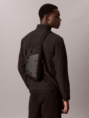 Мужские сумки Calvin Klein Mesh Front Sling — фото 4