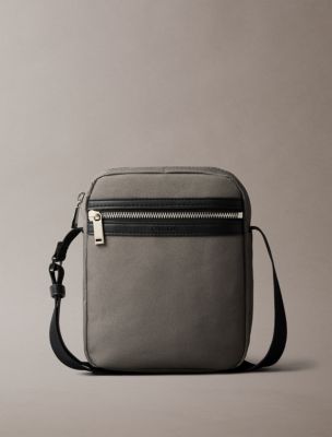 Structured Reporter Bag, Granite Gray