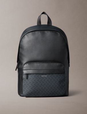 Allover Monogram Logo Backpack