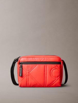 Puffer Camera Bag, Flame Scarlet
