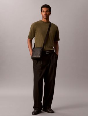 Мужские сумки Calvin Klein Embossed Monogram Reporter — фото 4