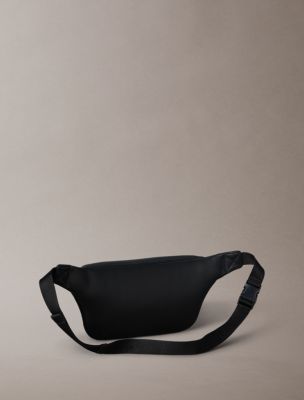 Мужская сумка Calvin Klein Embossed Monogram Belt, цвет: Чёрный — фото 2