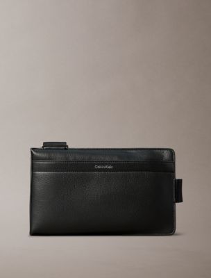 Raised Logo Sling Bag, Black