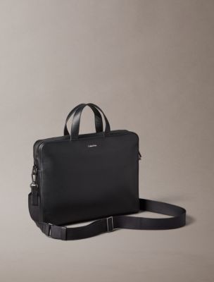 Мужские сумки Calvin Klein Emblem Logo Slim Commuter — фото 2