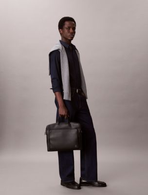 Мужские сумки Calvin Klein Emblem Logo Slim Commuter — фото 5