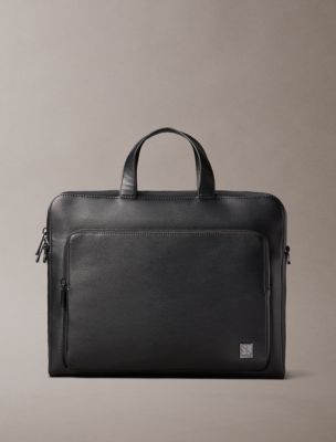 Emblem Logo Slim Commuter Bag