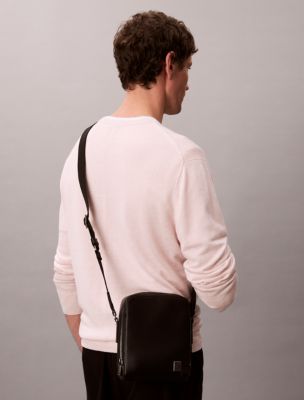 Мужские сумки Calvin Klein Emblem Logo Slim Reporter — фото 5