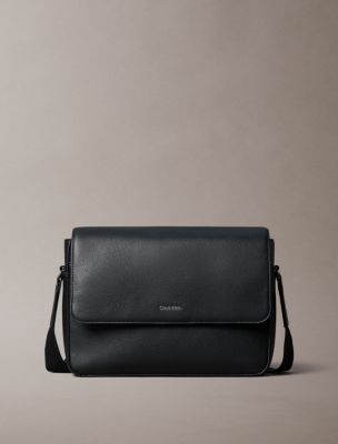 Refined Messenger Bag, Black