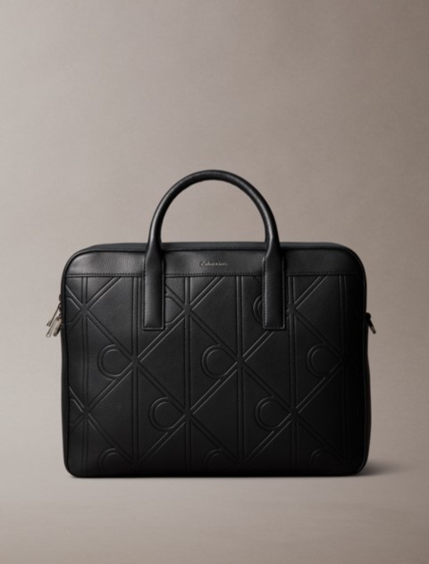 Мужские сумки Calvin Klein Embossed Emblem Logo Commuter
