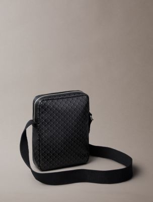 Мужские сумки Calvin Klein Allover Emblem Logo Reporter — фото 2